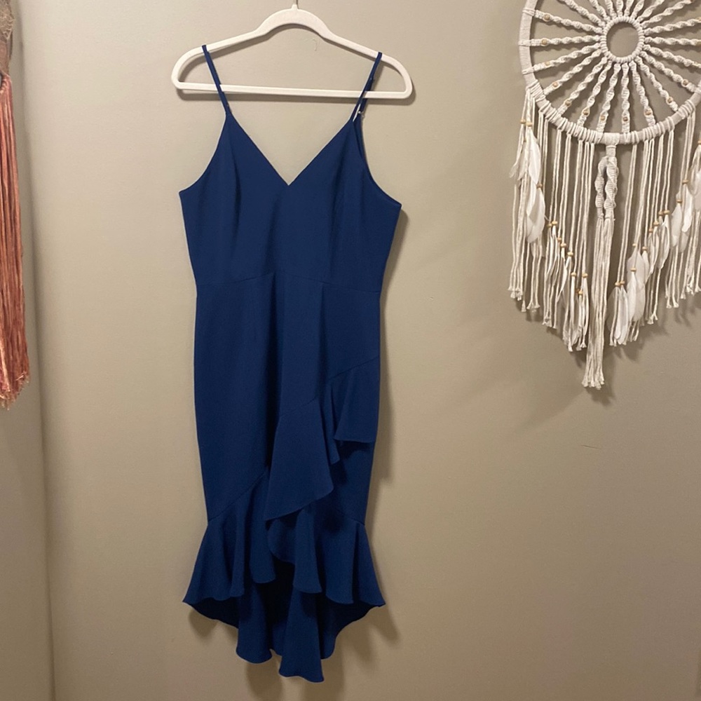 Dress the Population Wendy Dress in Navy